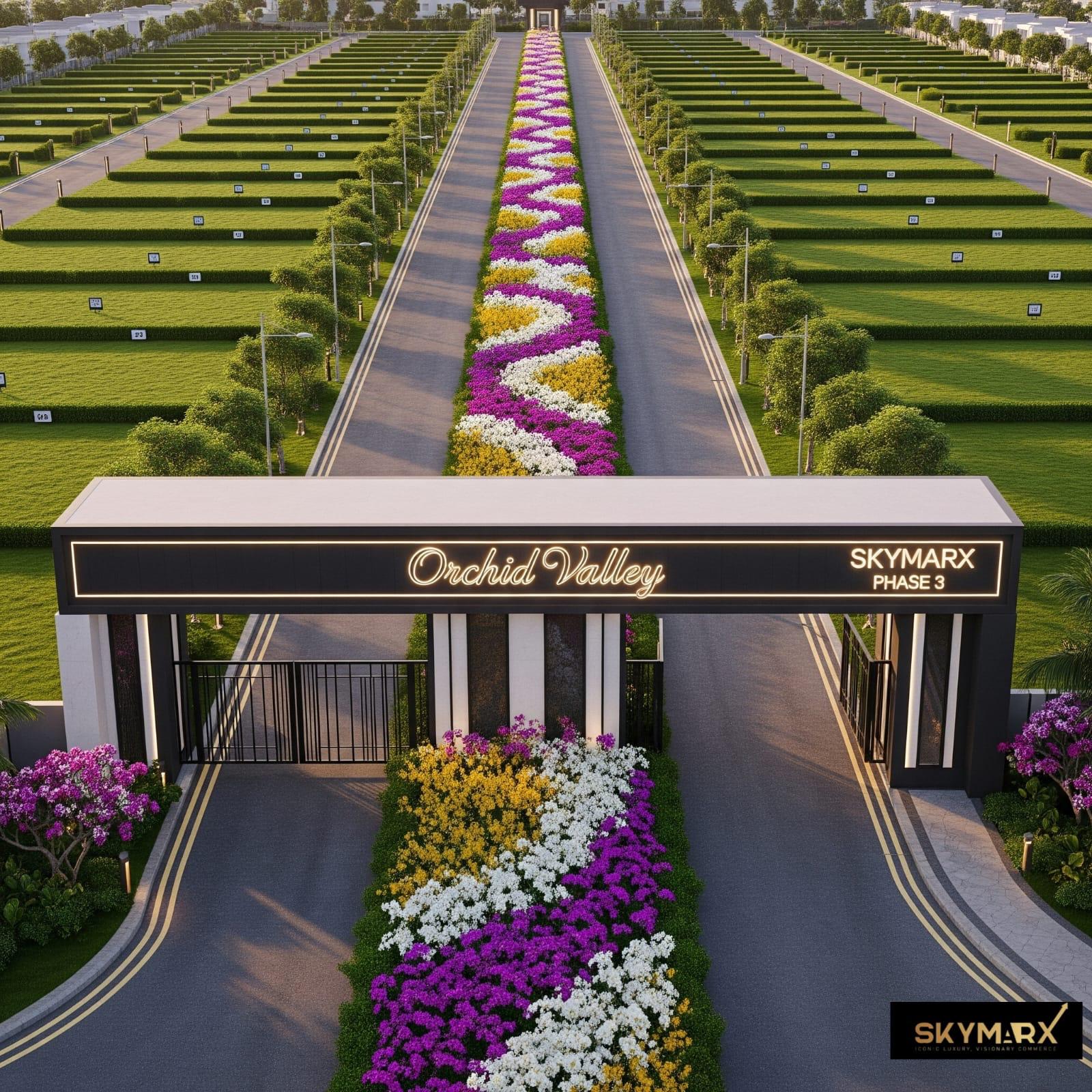 Skymarx Orchid Valley Grand Entrance